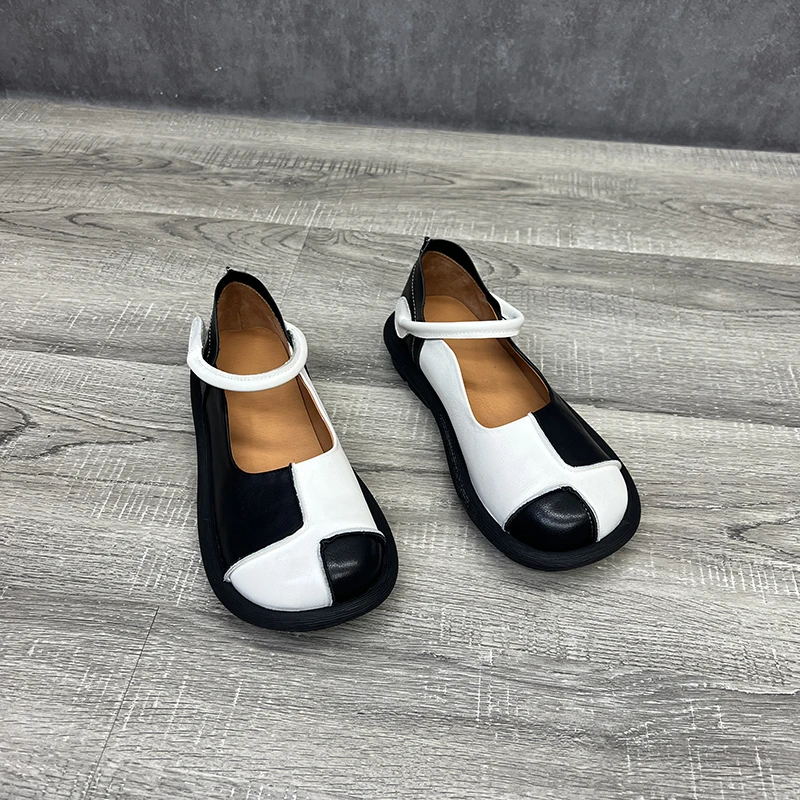 Birkuir Women's Leather Mary Jane Flats - view 3