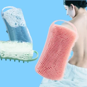 Double‑Sided Silicone Body Brush – 2‑in‑1 Exfoliating & Massage