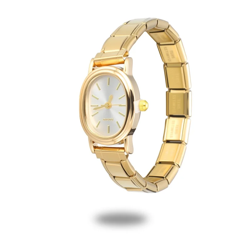 Unisex 9mm Stainless Steel Watch with Italian Elastic Charm – Chain - Image 19