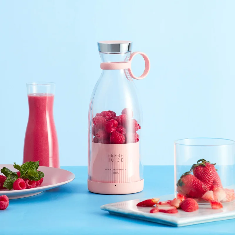 CHUJIN USB Mini Juicer Blender, <500ml Capacity, Auto Pulp Eject - Image 2