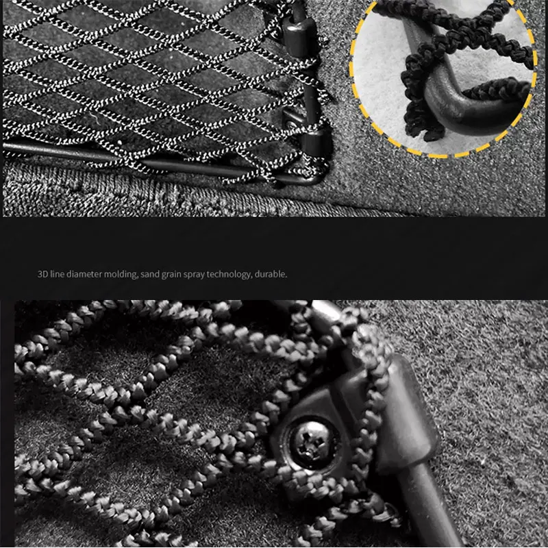 For Volvo trunk side mesh storage partition XC60 S90 V90CC XC90 XC40 C40 car accessories - Image 5