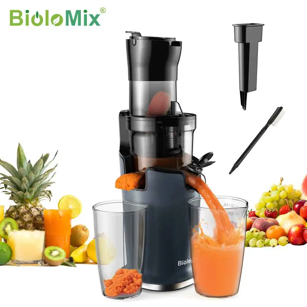 BioloMix Cold Press Juicer, 78mm Feed Chute, Tritan BPA-Free