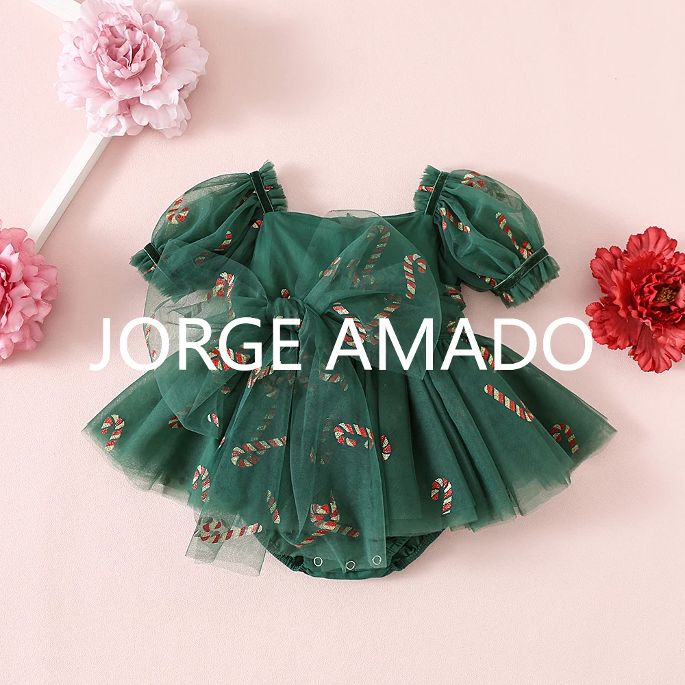 Summer Baby Girl Puff Sleeve Bodysuit - Image 9