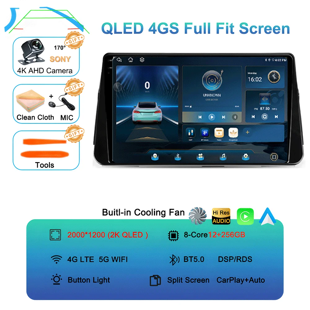 Android 16 For Nissan Kicks P15 2017 - 2021 Car Radio Multimedia Video Player Navigation Stereo GPS Autoradio Carplay NO DVD - Image 23