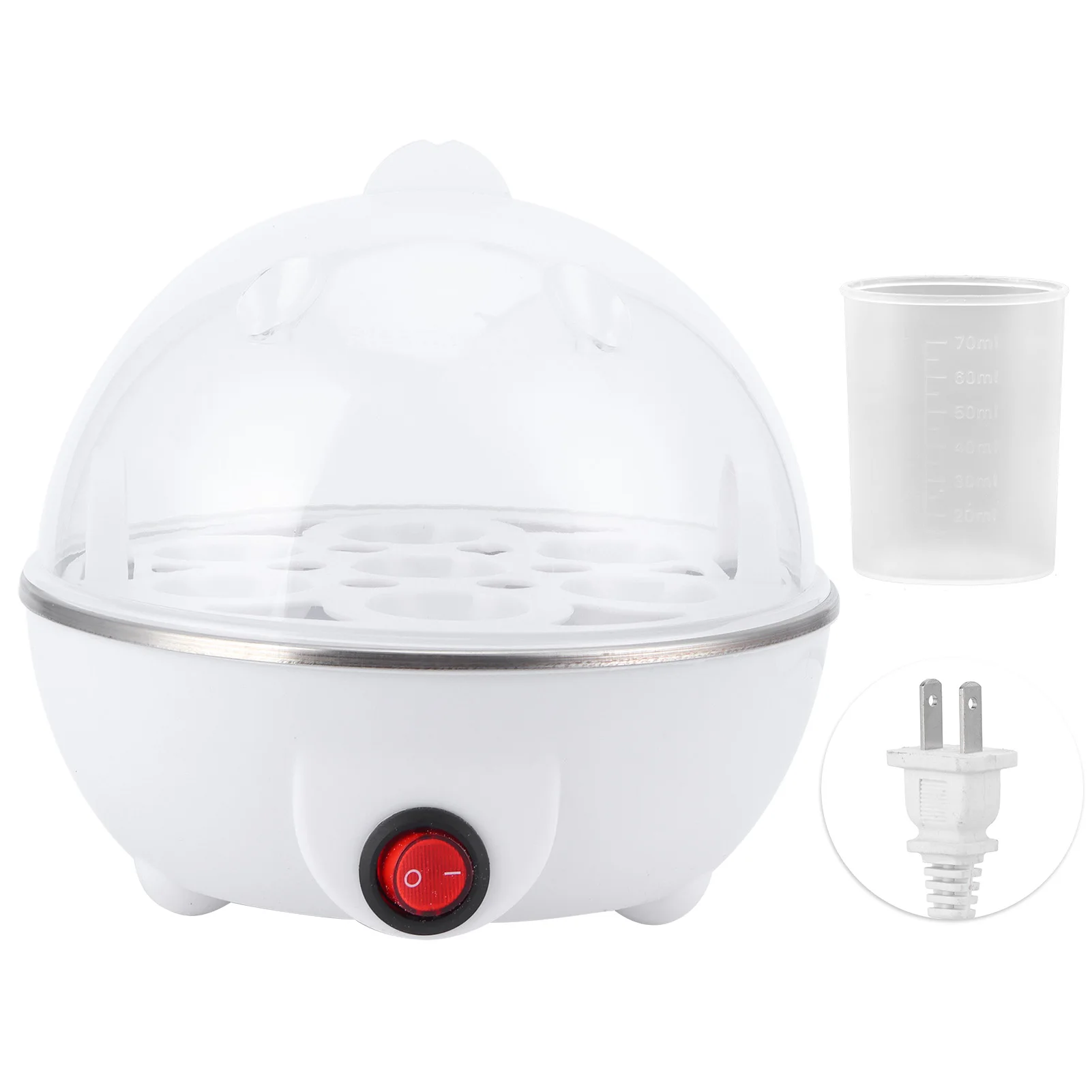 Romellar 350W Electric Egg Boiler – BPA‑Free PP, Single‑Serve - Image 7