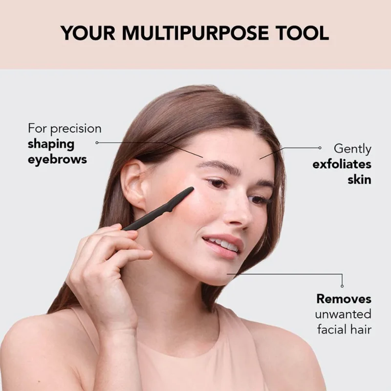 Eyebrow Razor Blade Set – Plastic Safe, 12/30/40/66 pcs - Image 4