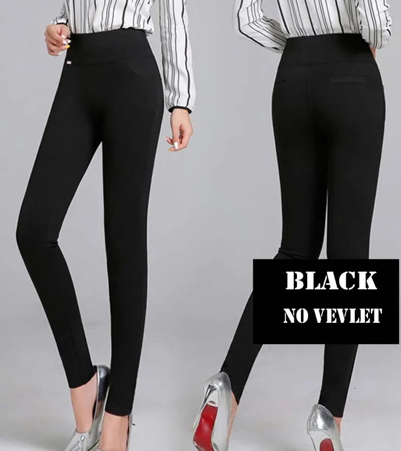 Women's High-Stretch Skinny Pencil Pants - view 11