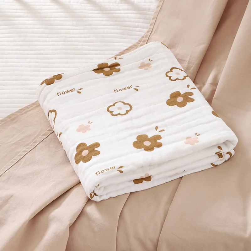 4-Layer Cotton Baby Blanket & Towel - Image 10