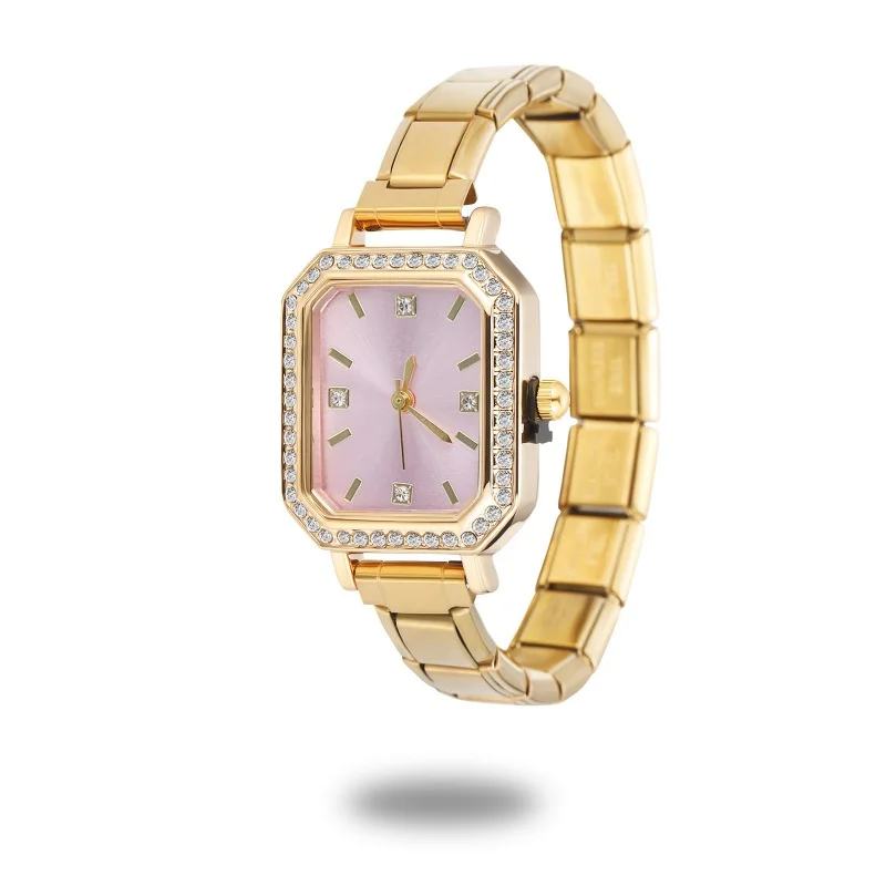Unisex 9mm Stainless Steel Watch with Italian Elastic Charm – Chain - Image 15