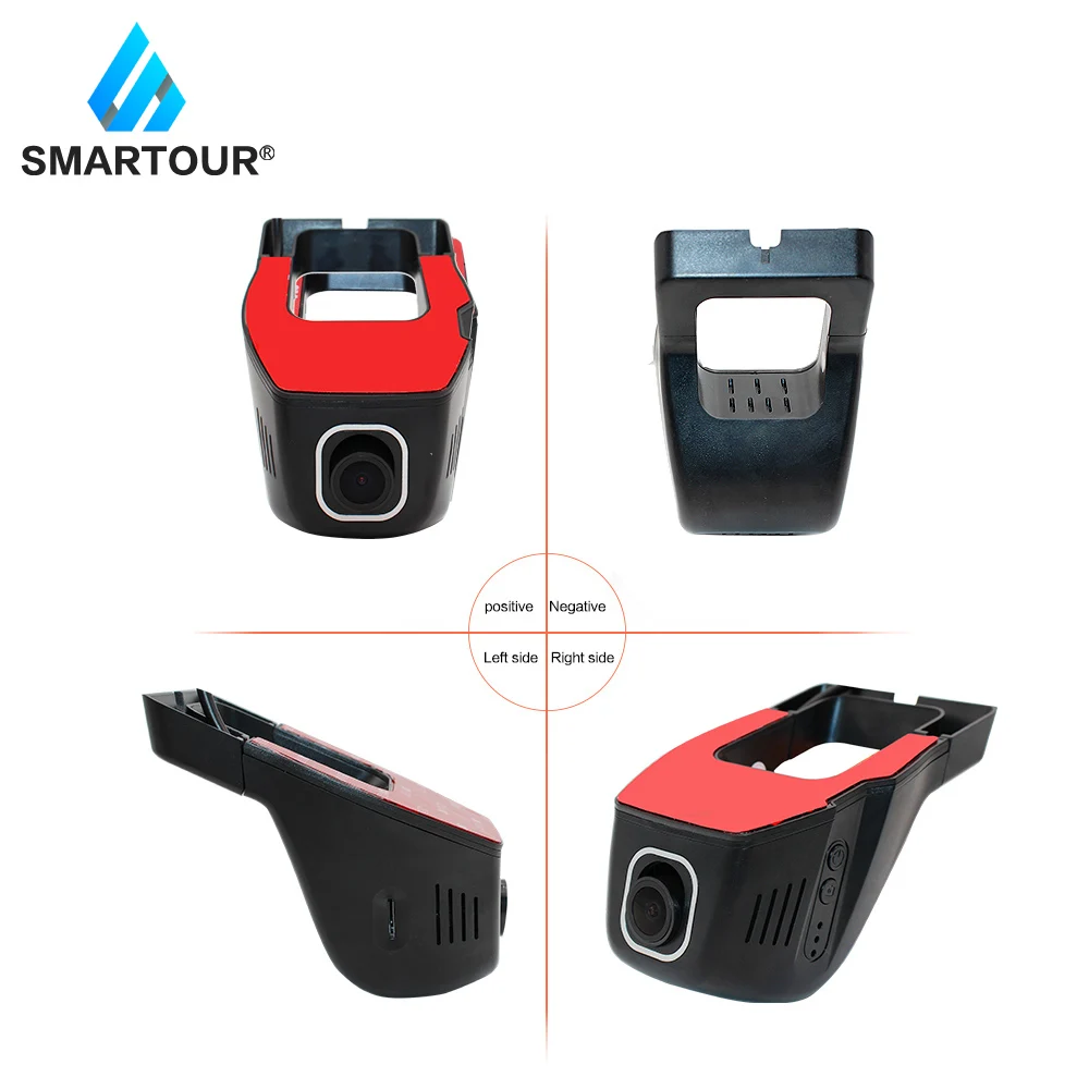 Smartour Hidden Car Dvr Dash Cam Wifi Front Camera Full HD 1080P Loop Driving Record APP Control Record For Phone - Image 5