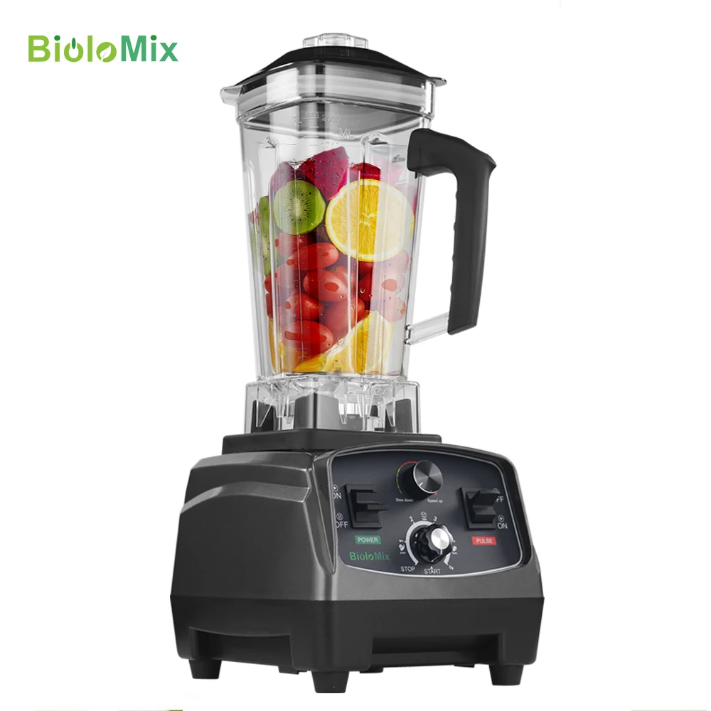 Biolomix T5200 2200W Blender with 2L BPA-Free Tritan Jar & Timer - Image 2