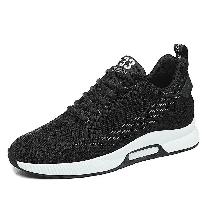 Men's Air Mesh Height‑Increase Sneakers, 6‑8 cm Lift, Lace‑Up - Image 14