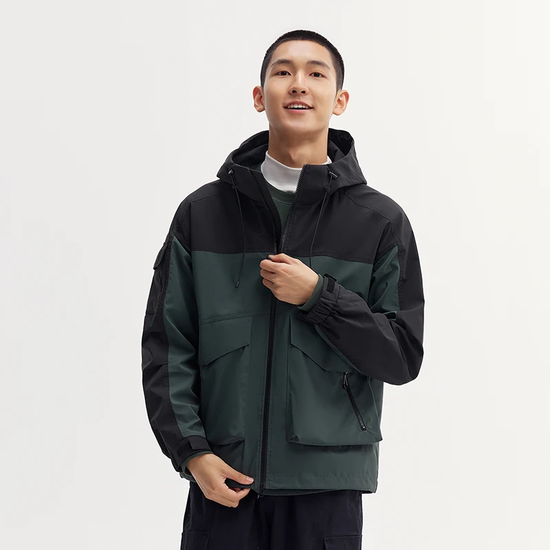 Semir Men's Autumn Waterproof Hooded Jacket - Image 5