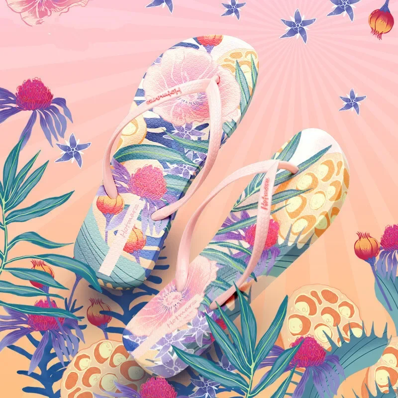 Women's Anti-Slip Flower Flip Flops - view 3