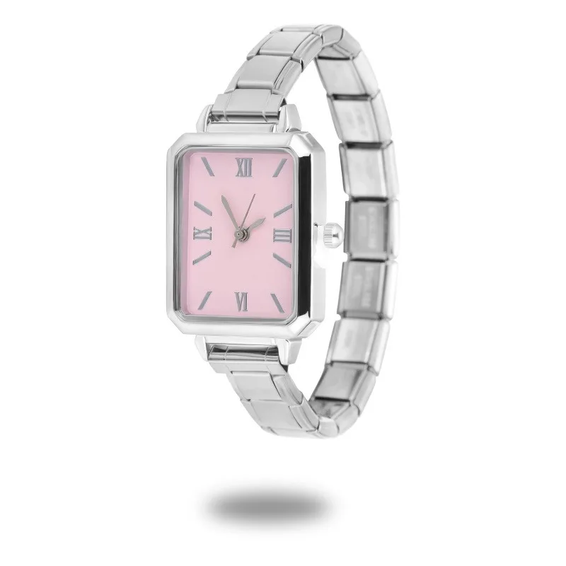 Unisex 9mm Stainless Steel Watch with Italian Elastic Charm – Chain - Image 23