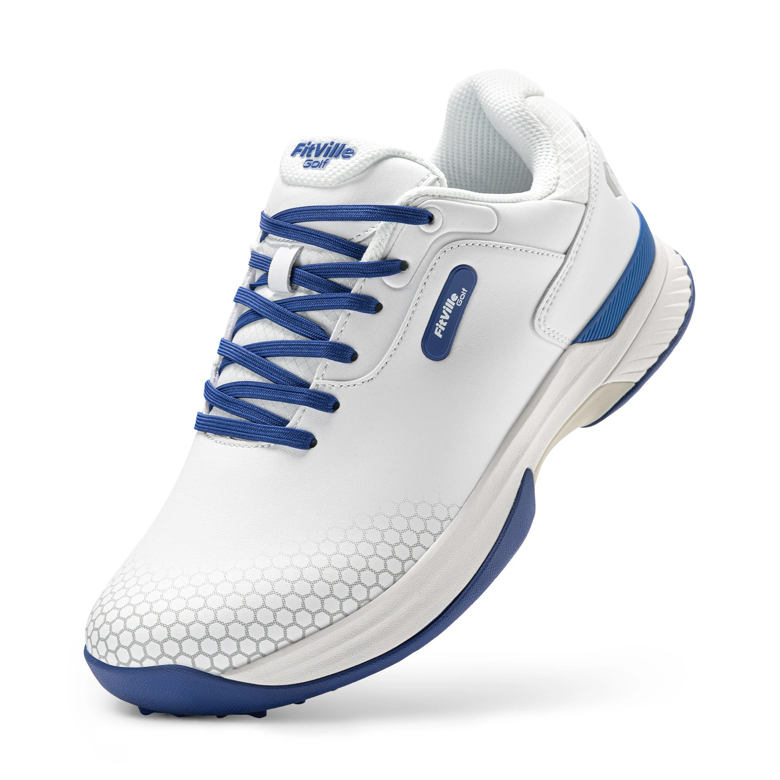 FitVille Wide Golf Shoes – Microfiber Upper, Slip‑Resistant Sole - Image 9