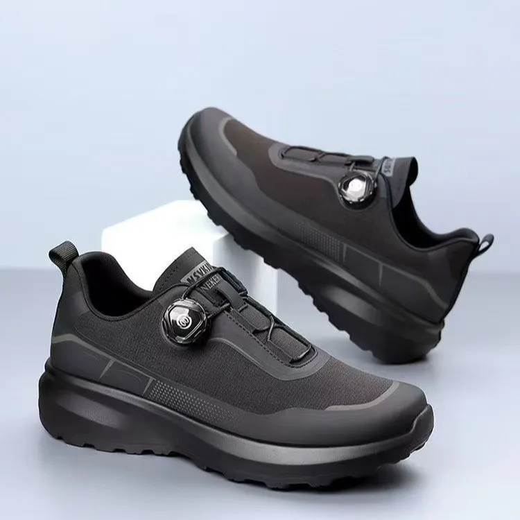 Waterproof Men's Outdoor Sneakers – Thick Rubber Sole, Breathable Mesh - Image 3
