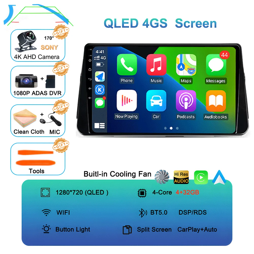 Android 16 For Nissan Kicks P15 2017 - 2021 Car Radio Multimedia Video Player Navigation Stereo GPS Autoradio Carplay NO DVD - Image 8