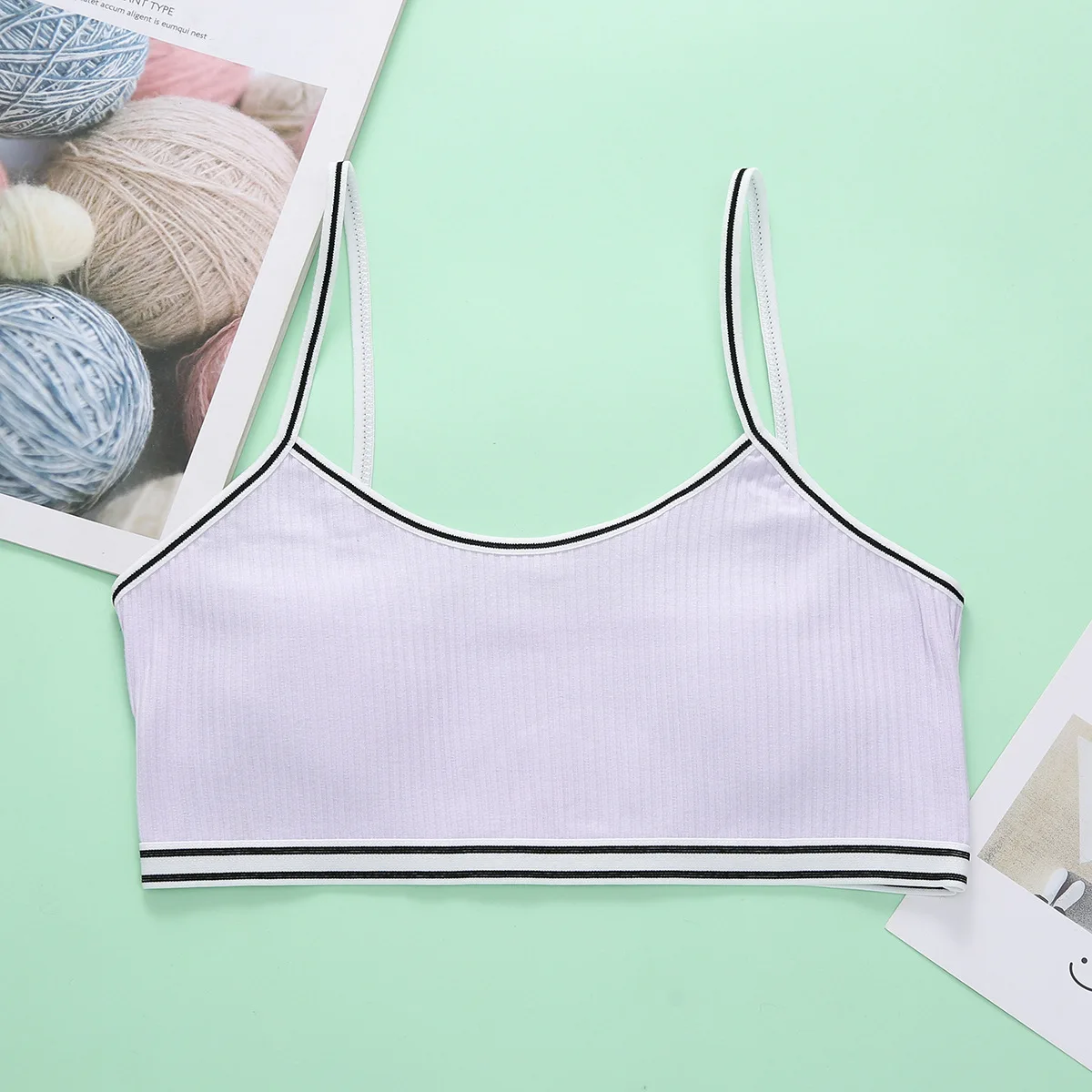 Girls' Cotton Training Bra Vest - Image 8
