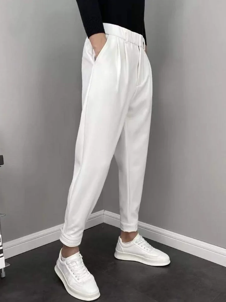 Cotton Polyester Suit Trousers for Men