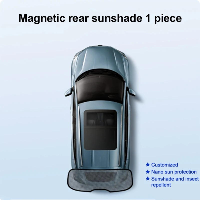 Magnetic Mesh Window Sunshades for Leapmotor B10 - view 9