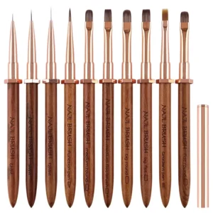 Gel and Acrylic Nail Art Brushes
