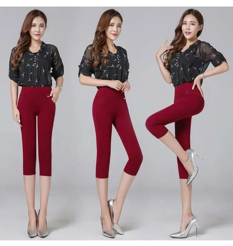 Women's High-Stretch Skinny Pencil Pants - view 12