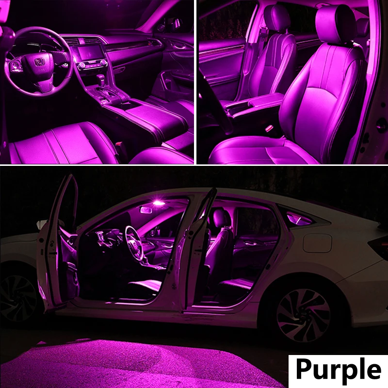 ZITWO 8Pcs No Error Canbus For Toyota RAV4 2001 2002 2003 2004 2005 LED Bulb Interior Light Kit Reading Plate Luggage Lamp - Image 8