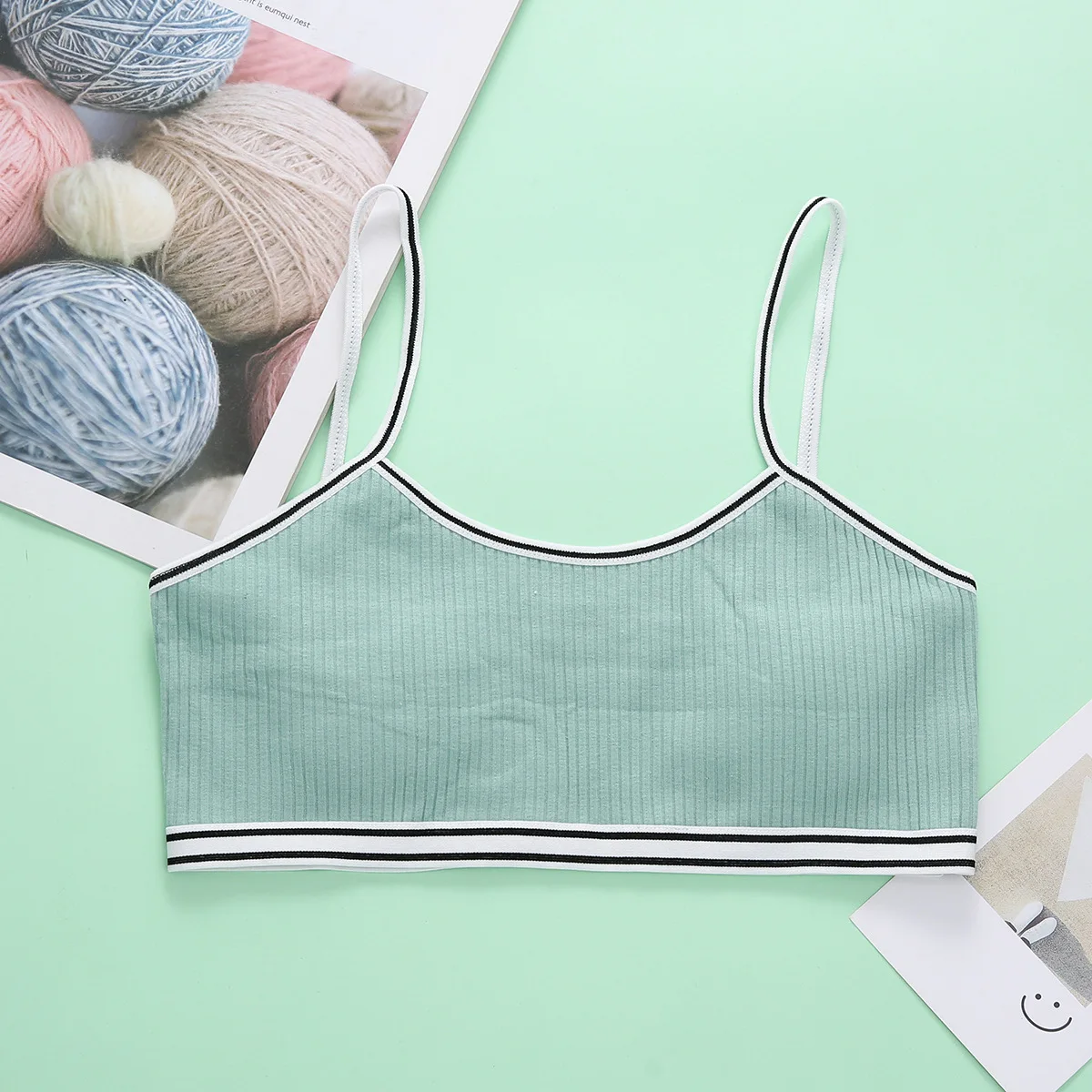 Girls' Cotton Training Bra Vest - Image 5