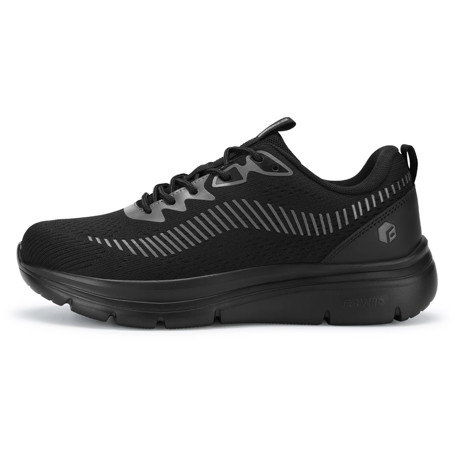 FitVille Men's Cloud Wanderer V20 Lightweight Mesh Shoes, Wide Fit - Image 9