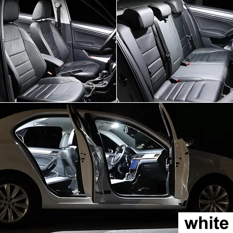12Pcs Cars Accessories For Lexus ES ES240 ES350 2007 2008 2009 2010 2011 2012 Canbus Trunk Vanity Mirror LED Interior Light Bulb - Image 4