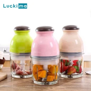 Luckima 4‑Blade 1L Multi‑Function Blender & Food Processor – Ice Crushing, Meat Grinder, Fruit & Veg Juicer