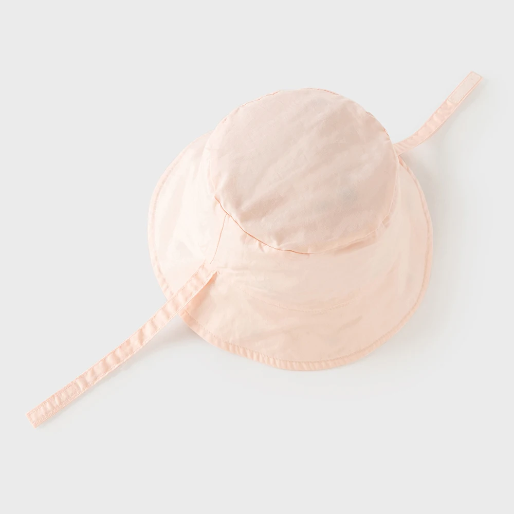 DAVE&BELLA Girls' 100% Cotton Floral Fisherman Sun Hat with Nylon Strap - Image 5