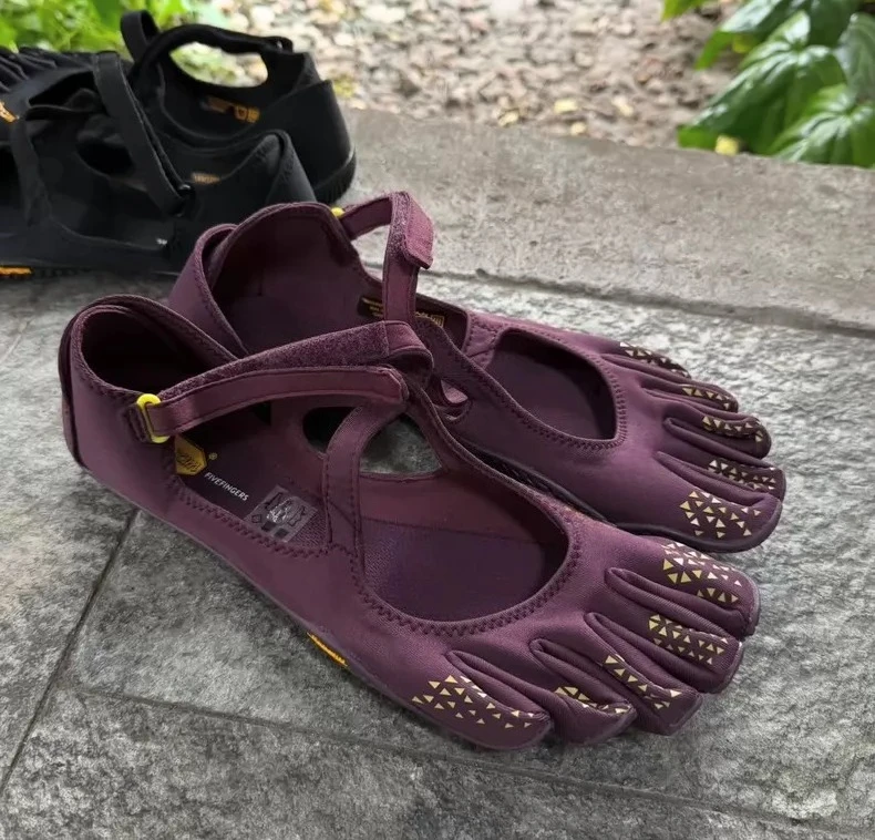 Women's Five‑Finger Yoga Shoes – Cotton Upper, Waterproof Rubber Sole - Image 12