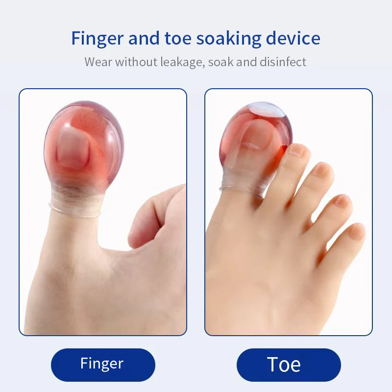 Soft Silicone Toe Sleeves – Anti‑Friction Protectors, Reusable 38×60 mm - Image 5