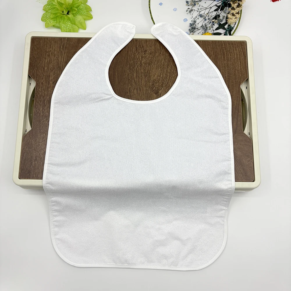 12-Pack Waterproof Polyester Baby Bibs – 40×59 cm, Unisex - Image 2