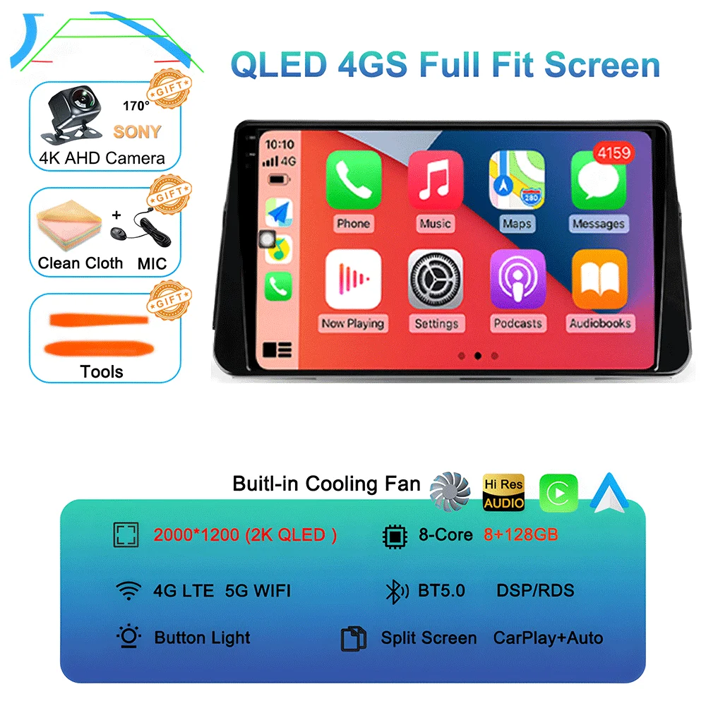Android 16 For Nissan Kicks P15 2017 - 2021 Car Radio Multimedia Video Player Navigation Stereo GPS Autoradio Carplay NO DVD - Image 18