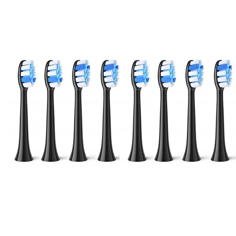 Fairywill Soft Plastic Toothbrush Heads – Compatible with P11, P80 & T9 (4‑16 pcs) - Image 9