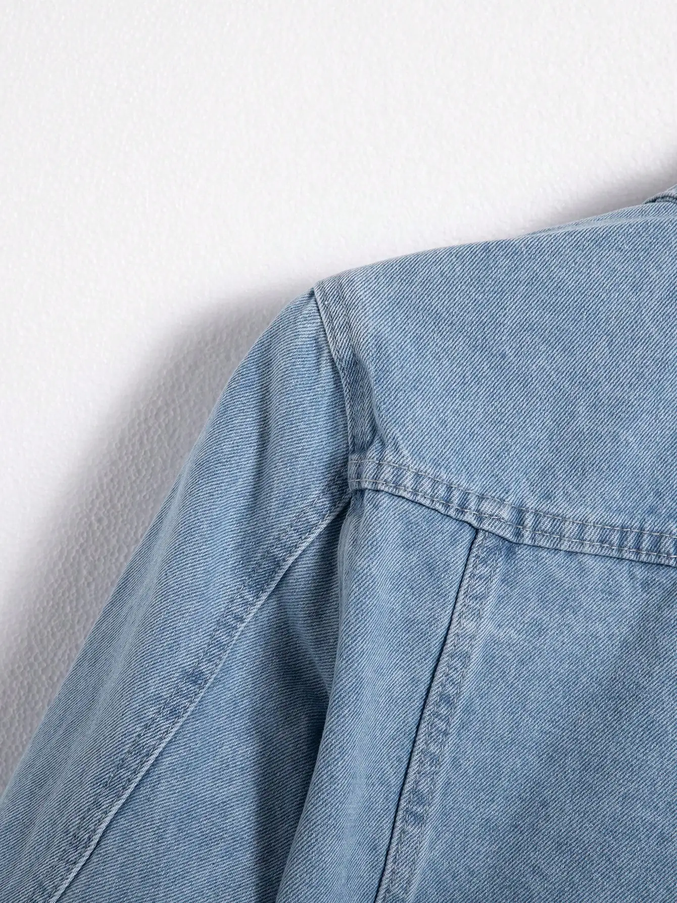 Men's Cotton Denim Jacket for Spring/Autumn - Image 6