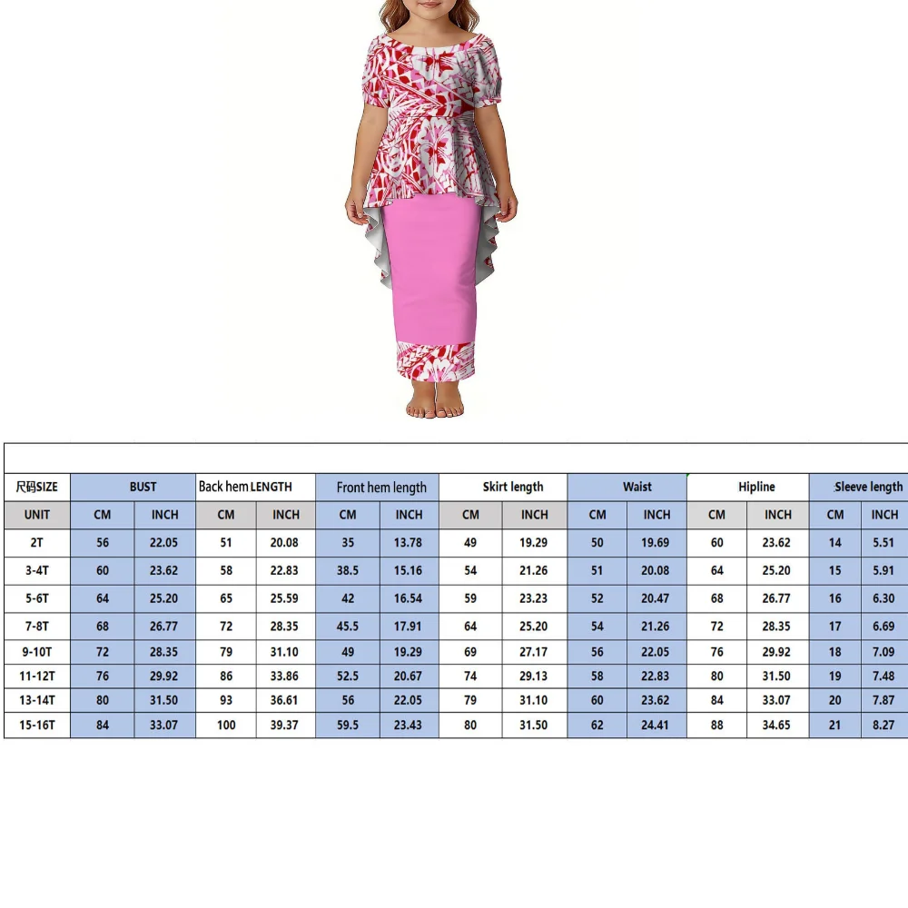 Polynesian Print Family Matching Outfits - view 4