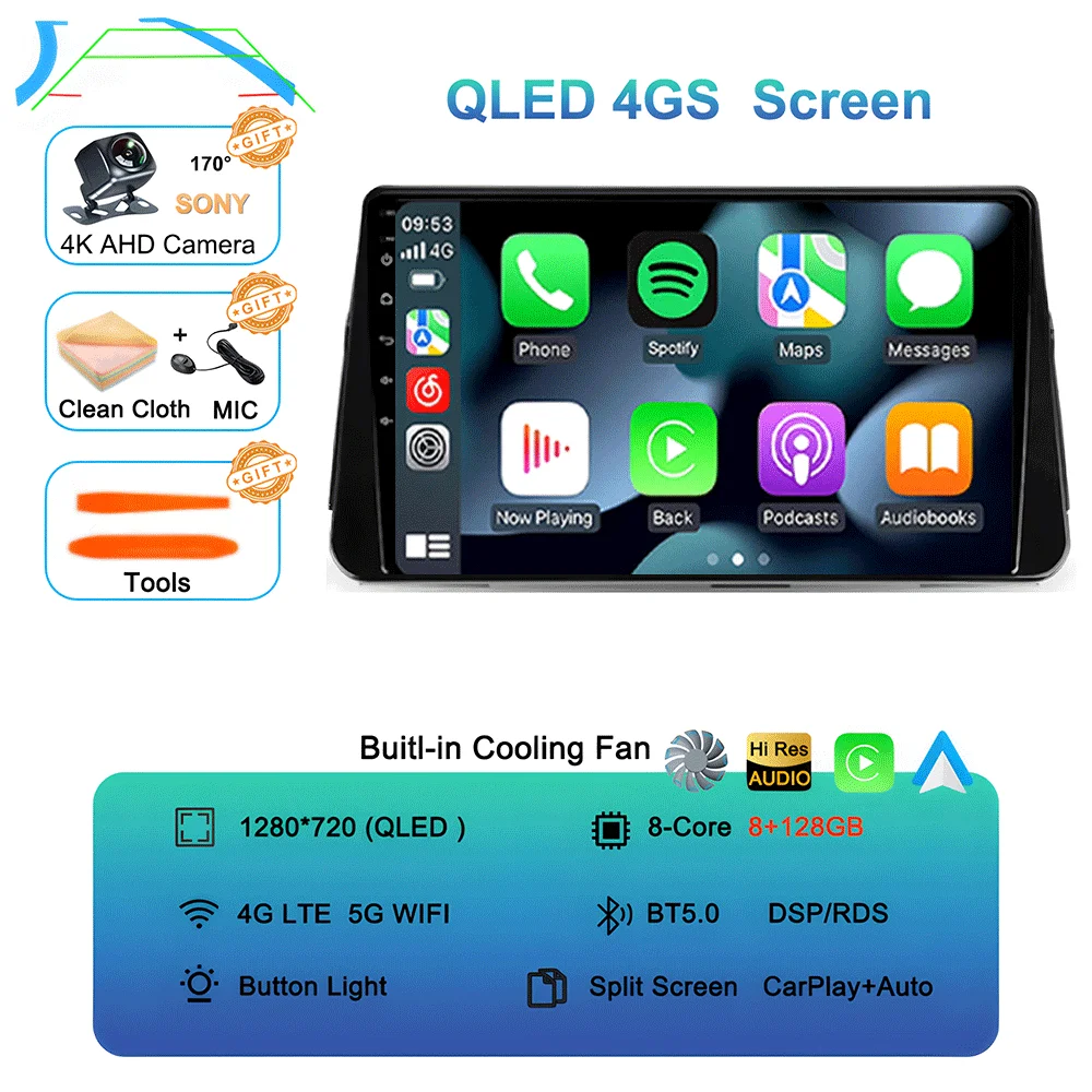 Android 16 For Nissan Kicks P15 2017 - 2021 Car Radio Multimedia Video Player Navigation Stereo GPS Autoradio Carplay NO DVD - Image 17