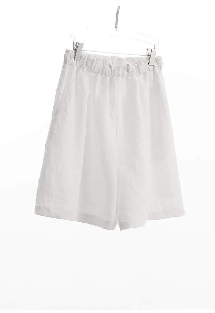Women's Hemp Shorts with Drawstring Waist - Image 8