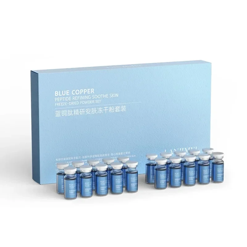 Blue Copper Peptide Freeze‑Dried Powder – 20 Anti‑Wrinkle & Acne Serum - Image 4