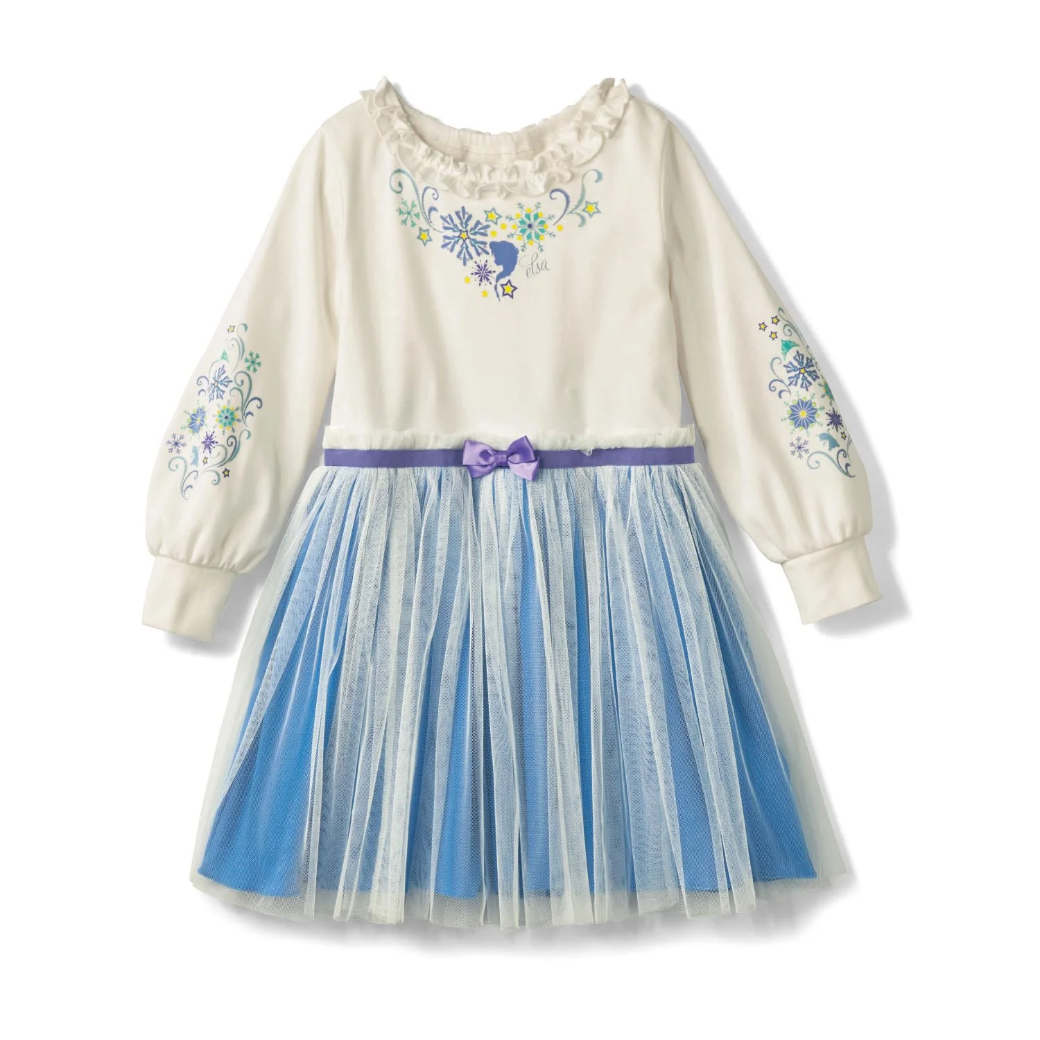 Cotton Princess Dress for Girls, Knee-Length, Floral Print - Image 10