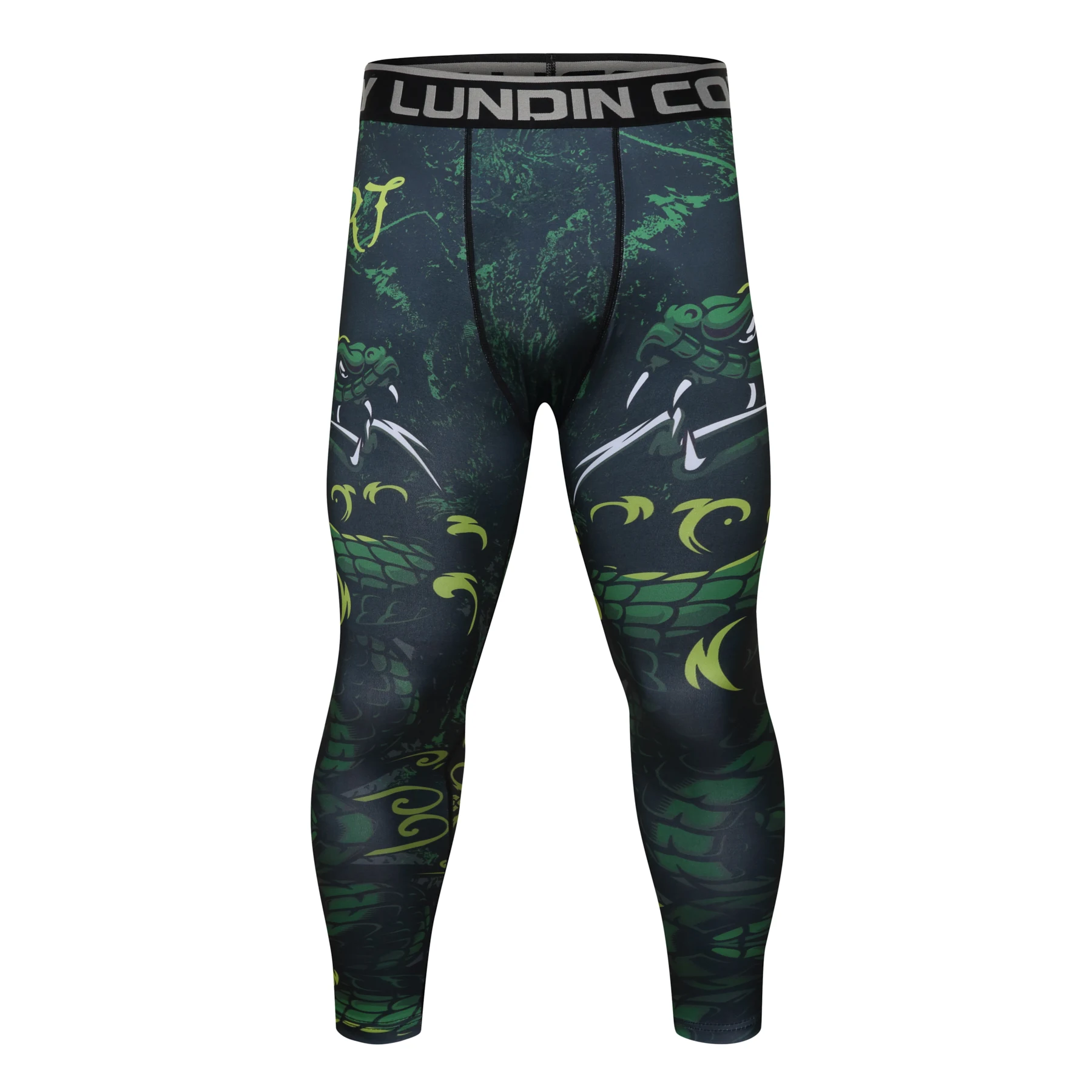 Men's BJJ Spats Leggings - Moisture Wicking Polyester - Image 21