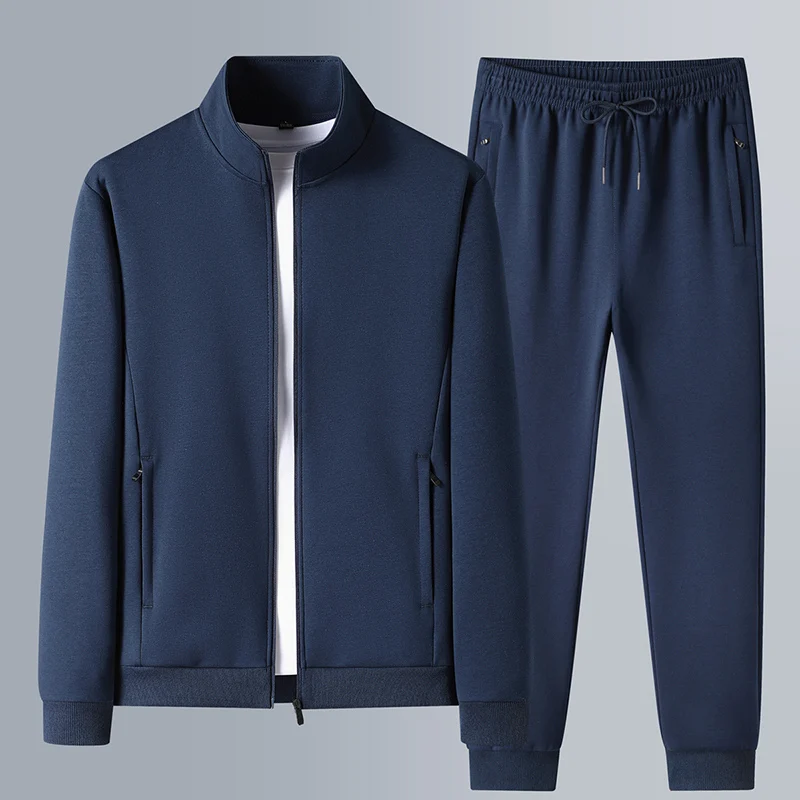 Men's Cotton Polyester Tracksuit Set - Image 9