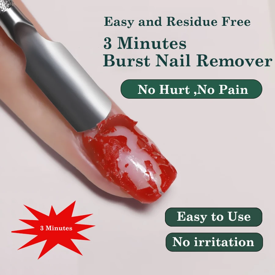 Foonbe Gel Nail Polish Remover – 120g/250g Fast‑Acting Peel‑Off Formula - Image 2
