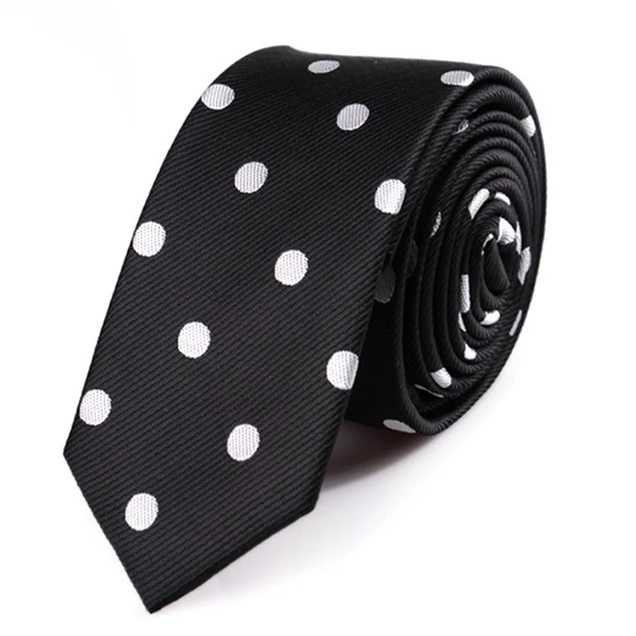 5cm Narrow Tie Fashionable Trend Tie Striped Polka Dot Flower Pattern Tie Student Personalized Accessory Casual Daily Matching - Image 12