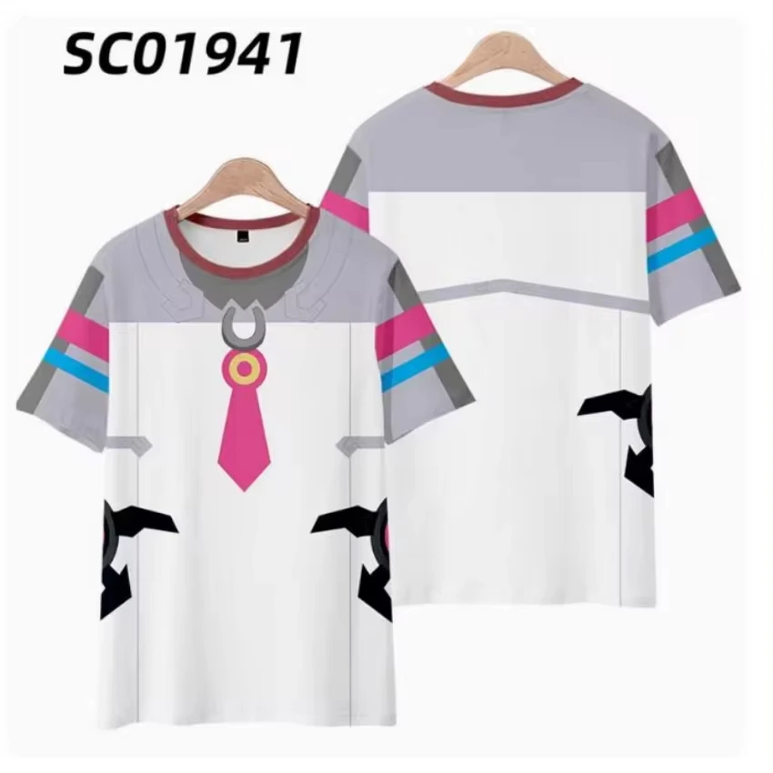 Anime Umamusume: Pretty Derby Cosplay T Shirt Women Men Summer O-neck Short Sleeve Funny Kids Tshirt Graphic Tees Shirts - Image 5