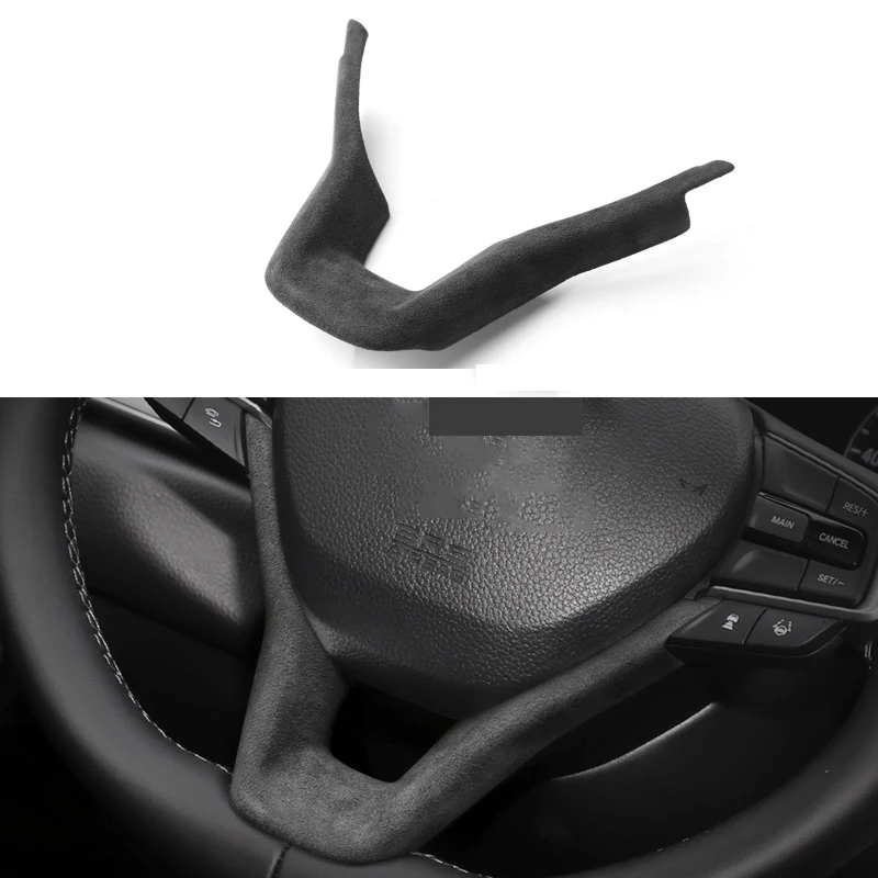 For Honda Accord 2018-2022 Alcantara Car Interior Strips, Center Trim, Gear Knob, Shifter Panel, Window Lift, Armrest Box Lid - Image 13